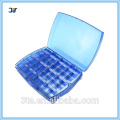 Suitcase plastic tool box for eyewear accessories